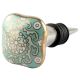 Sage Green Square Ceramic Wine Stopper Online